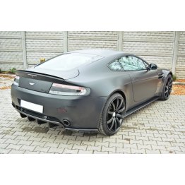 Боковые накладки сплиттеры на задний бампер на Aston Martin V8 Vantage